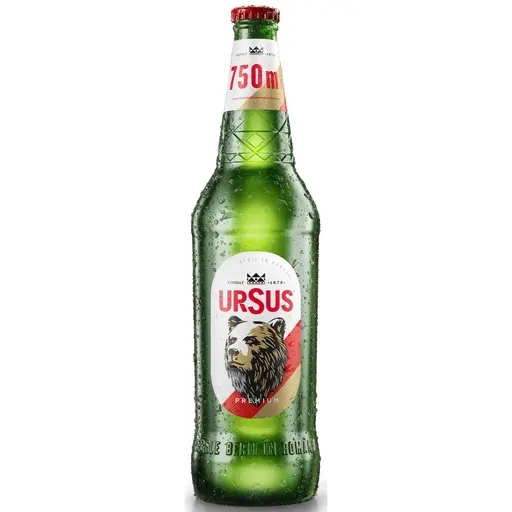 Ursus Premium Bere blonda pasteurizata sticla