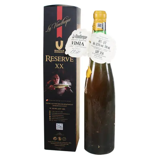 Vin alb, colectia Vinia, Podgoria Iasi Muscat Ottonel, Demidulce