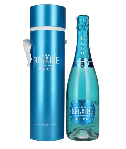 Luc Belaire Bleu Tube: Spumant Francez Unic