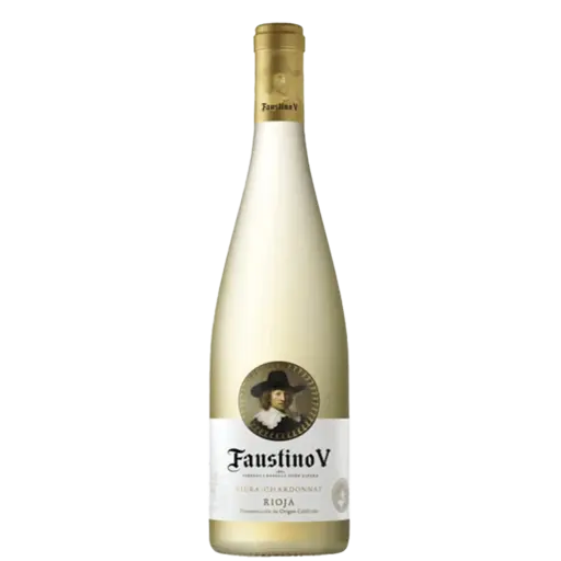 Faustino V Viura-Chardonnay Rioja Dry White Wine