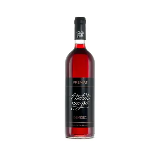 Vin rosu demisec Premiat Eticheta Neagra