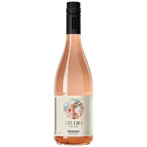 Vin Rose fara alcool STUDIO ITALIANO, roz, vegan