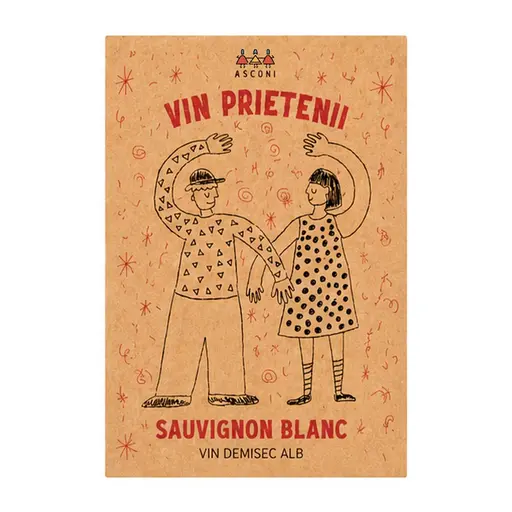 Vin Alb Demisec Asconi Sauvignon Blanc