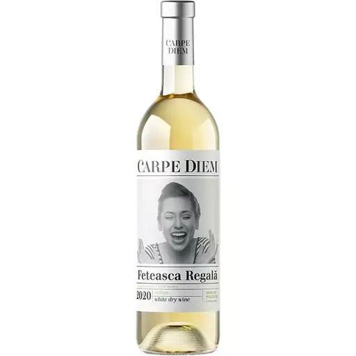 Vin alb sec Casa Luca Carpe Diem Feteasca Regala