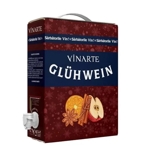 Vinarte Gluhwein - Vin Fiert Rosu Sec