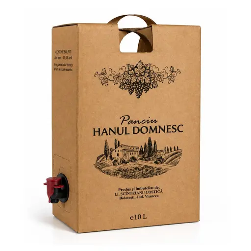 Vin Alb Demisec Hanul Domnesc Panciu - Bag-in-Box