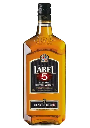 Whisky scotch Label 5