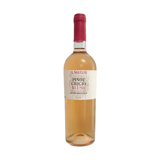 Bixio Pinot Grigio Blush Terre Degli Osci Il Matese Vin Rose Sec, 12