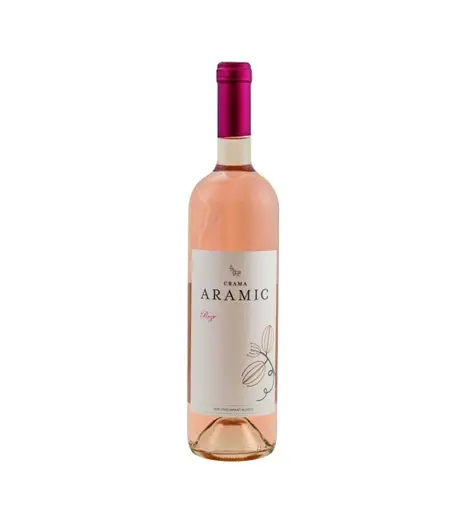 Crama Aramic pinot noir rose vin rose sec