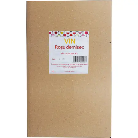 Vin rosu demisec, Statiunea Murfatlar, BIB - eMAG.ro