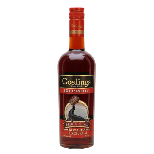 Goslings Black Seal Overproof Bermuda Rum