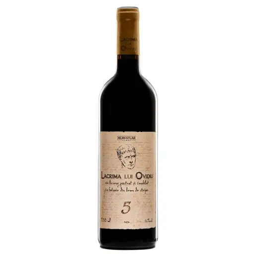 Lacrima lui Ovidiu 5 Ani ROSU Murfatlar DOC - Vin Lichioros Dulce