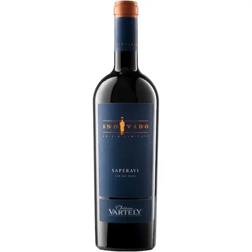 Vin rosu sec Vartely Individo LTD Saperavi