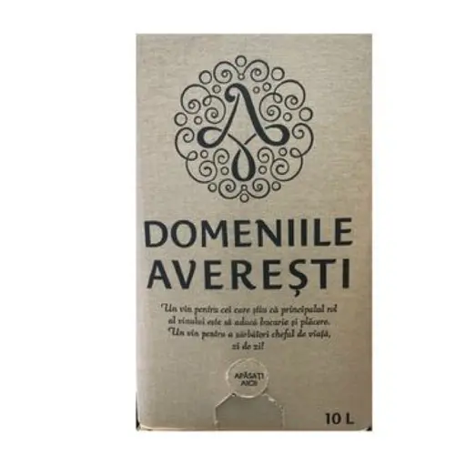 Vin Cabernet Sauvignon Rosu Demisec Domeniile Averesti bag-in-box 10 litri