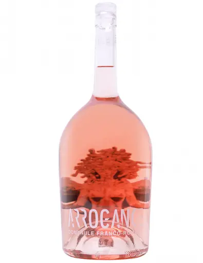 Vin rose demisec Domeniile Franco Romane Arrogance Merlot