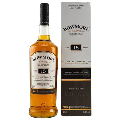 Whisky Bowmore 15 Ani Golden & Elegant