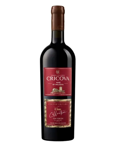 Vin Rosu Sec De Colectie Cricova Vin Virgin 2011 Merlot