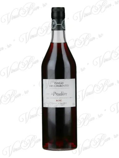 Cognacdepradiere Lichior Pradiere Pineau des Charentes Rose