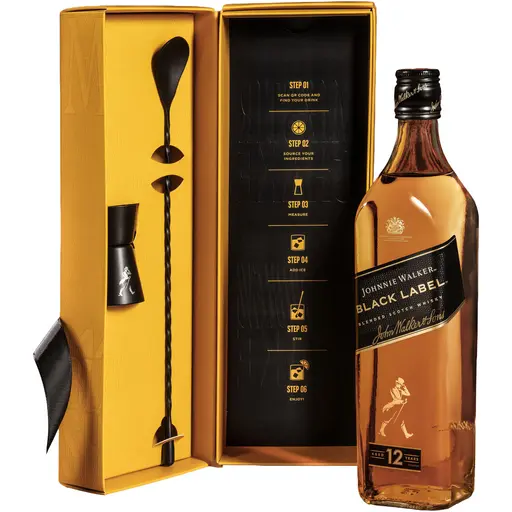 Whisky Johnnie Walker BLACK COCKTAIL KIT