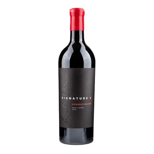 Vin Rosu Aurelia Visinescu Sahateni Signature Feteasca Neagra, Sec
