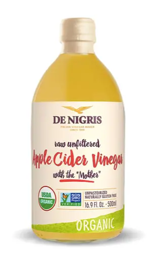 Otet din cidru de mere nefiltrat De Nigris Bio