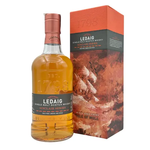 Whisky Ledaig Sinclair Series 10 ani