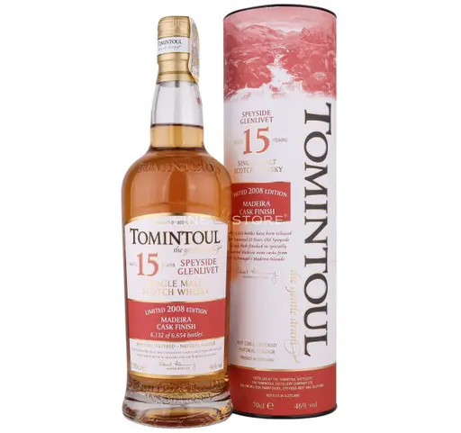 Tomintoul 15 Ani Madeira Cask Finish