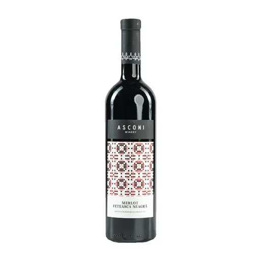 Vin Rosu Demisec Asconi Mosaica Merlot & Feteasca Neagra