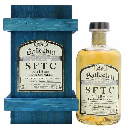 Ballechin 2010 Bourbon Cask 10 Ani