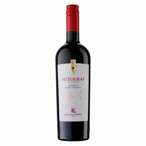 Gitana Vin Rosu Autograf Saperavi Rara Neagra