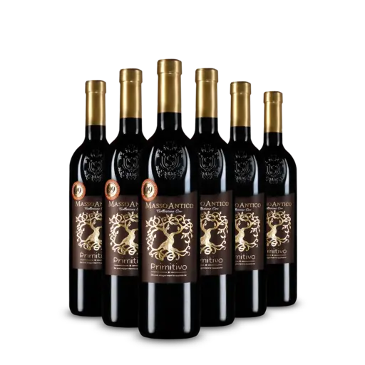 6 sticle Primitivo Appassite Collezione Oro