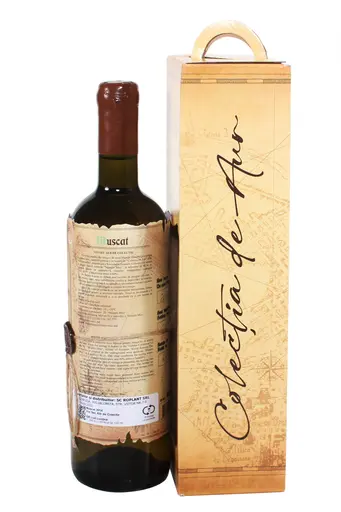 Vin alb sec Milestii Mici Muscat 2014