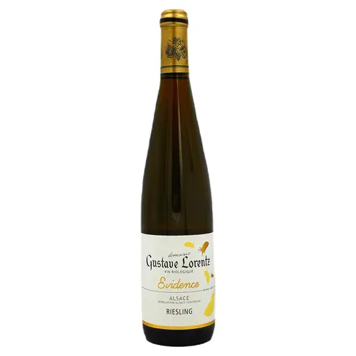 Vin Alb, Evidence, Riesling, A.O.C., Gustave Lorentz, Sec
