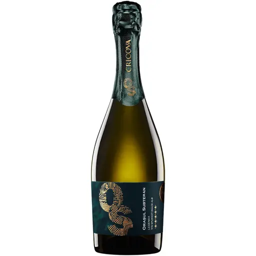Vin Spumant Cricova Orasul Subteran Legenda Alb Dulce