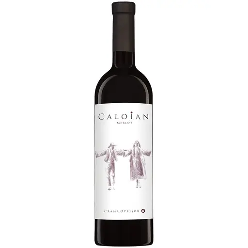 Vin Rosu Caloian Merlot, Sec