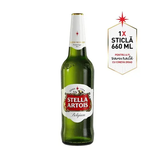 Bere blonda Stella Artois