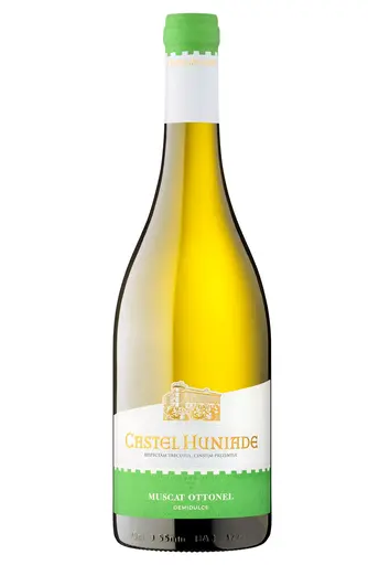 Vin alb demidulce Castel Huniade, Muscat Ottonel, alcool