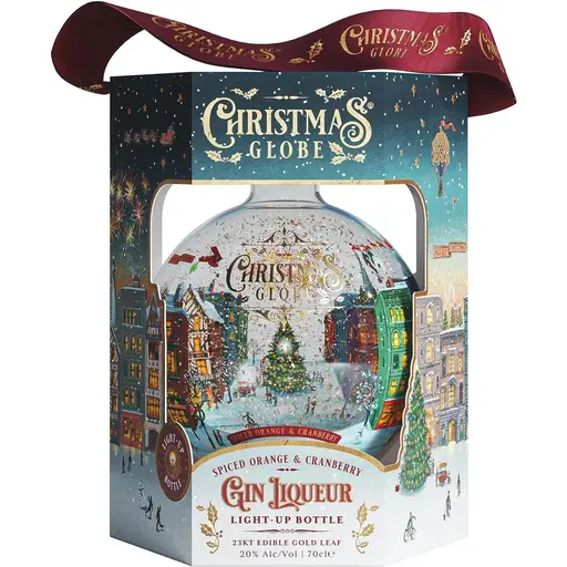 Christmas Globe Orange & Cranberry Liqueur