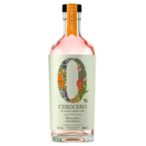 Cerocero - Rhubarb, Ginger & Sea Buckthorn Alternativa fara alcool la Gin