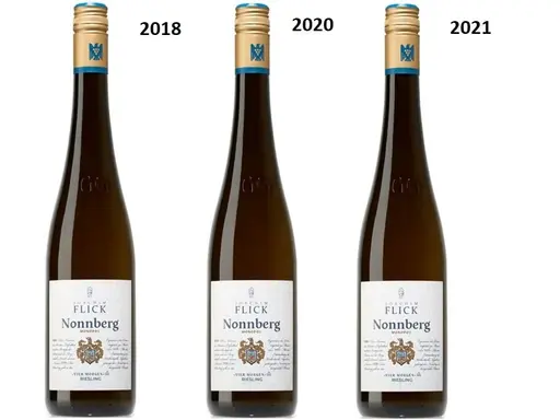 Pachet Verticala Joachim Flick - Nonnberg Vier Morgen GG Riesling 2020 - 2021 - 2022