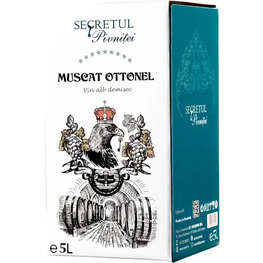 Vin Alb, Muscat Otonel Demisec, SECRETUL PIVNITEI, BIB