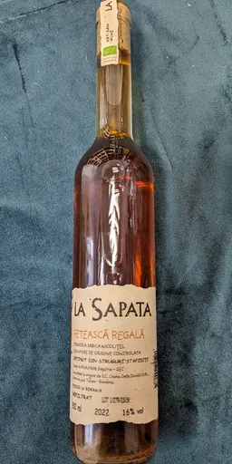 Crama Delta Dunarii La Sapata Feteasca Regala Dulce artizanal BIO