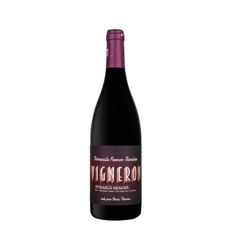 Domeniile Franco Romane Vigneron Feteasca Neagra Barrique BIO - Vin Rosu Sec