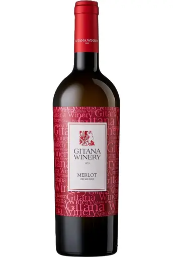 Vin rosu sec Gitana Winery, Merlot