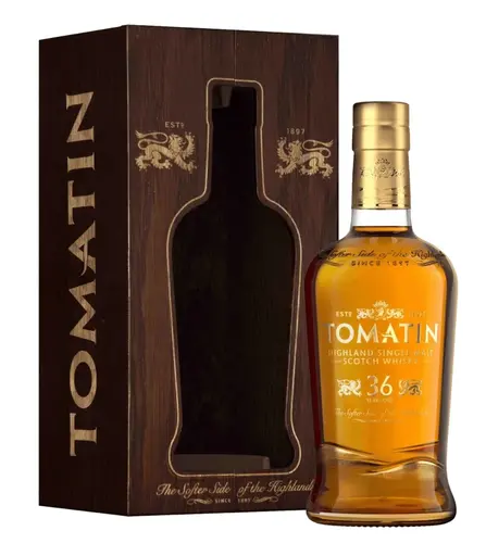Tomatin Bourbon and Sherry 36 YO