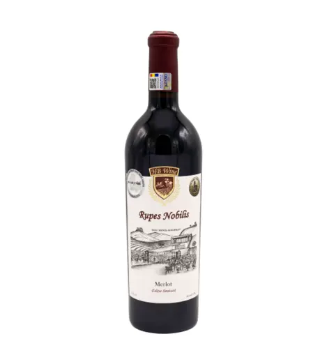HB Rupes Nobilis Merlot 2024 Magnum - Vin Rosu Sec- Romania