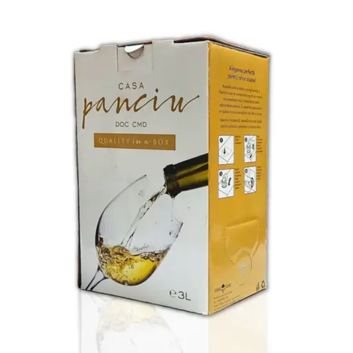Casa Panciu - Feteasca Regala &amp; Muscat Ot. demisec - vin bag in box
