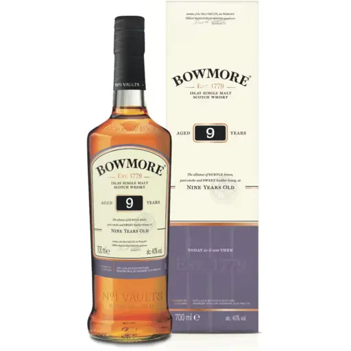 Whisky Single Malt Bowmore 9 Ani /