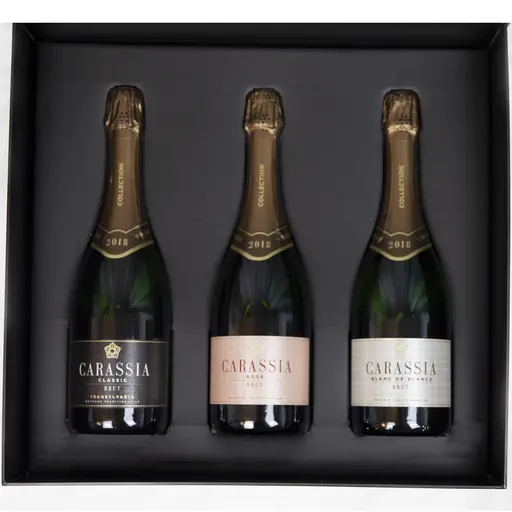 Carassia Collection, Carassia Blanc de Blancs Vintage 2018 & Carassia Classic Vintage 2018 & Carassia Rose Vintage 2018