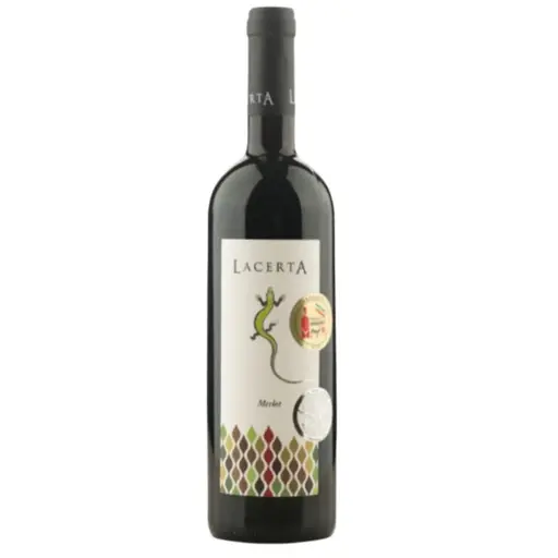 Vin Rosu Lacerta Merlot, Sec